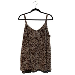 Torrid size 2 animal print tank